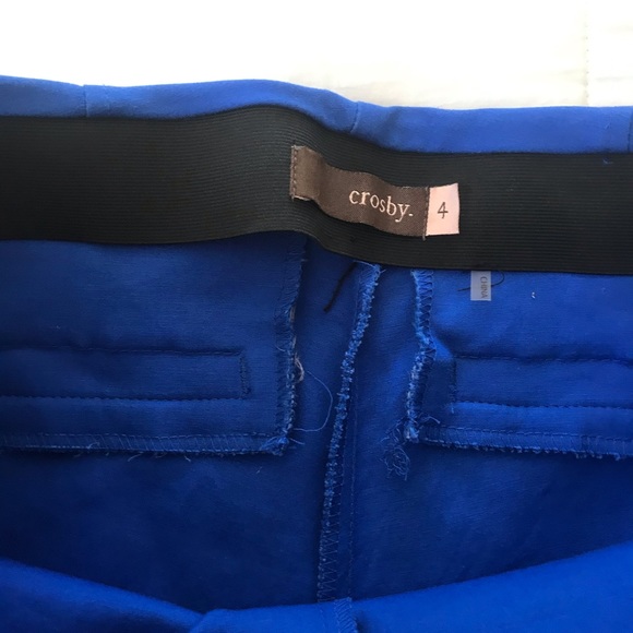 Crosby Blue Dressy Pants Size 4 - Picture 6 of 9